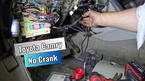 2007 Toyota Camry - No Crank (good starter)
