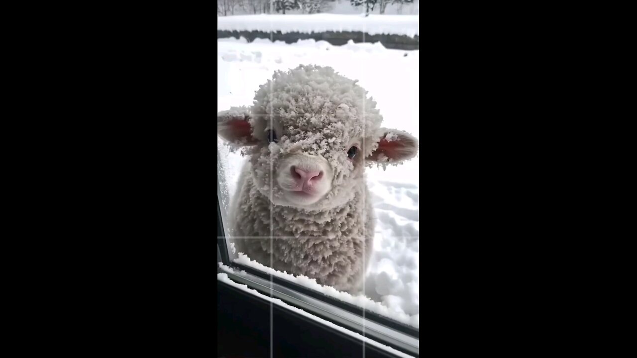 "Cute and Adorable Little Lamb!"