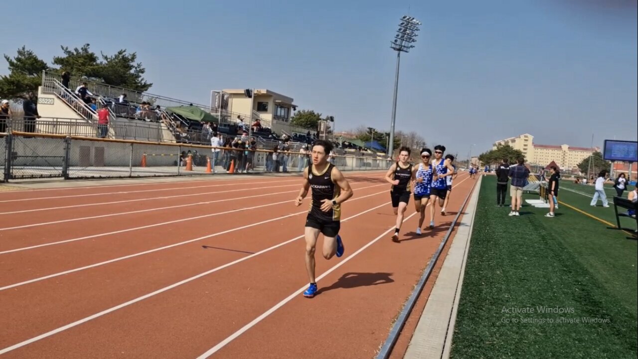 Humphreys HS Track Boys 1600m March 22, 2025