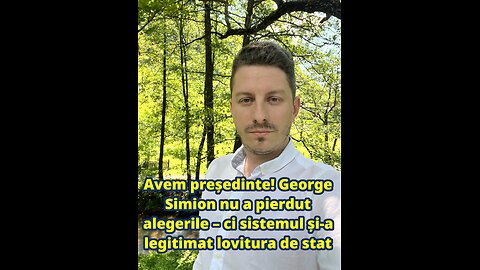 Avem președinte! George Simion nu a pierdut alegerile – ci sistemul și-a legitimat lovitura de stat