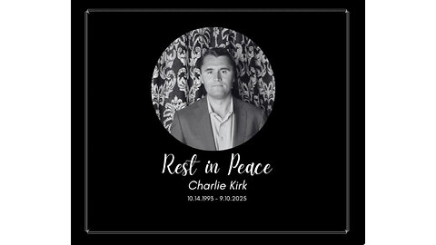 Charlie Kirk was murdered!!