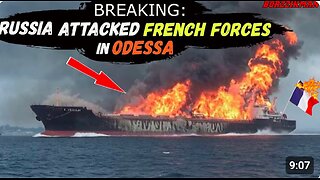 ODESSA on FIRE: Russia Sank a French Vessel with the help of the Latest Classified Unmanned DRONES