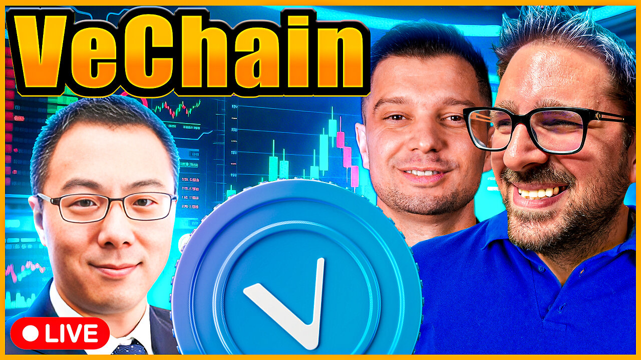 Special Guest Sunny Lu (VeChain) Joins us LIVE