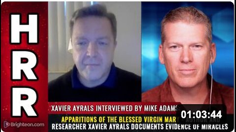 Apparitions of the Blessed Virgin Mary - Author and researcher Xavier Ayrals documents evidence of MIRACLES