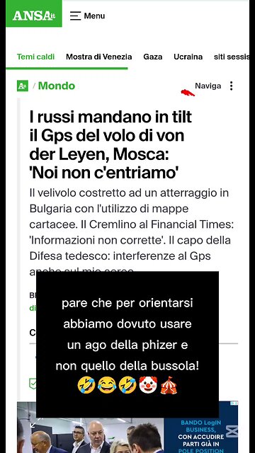 la notizia del giorno