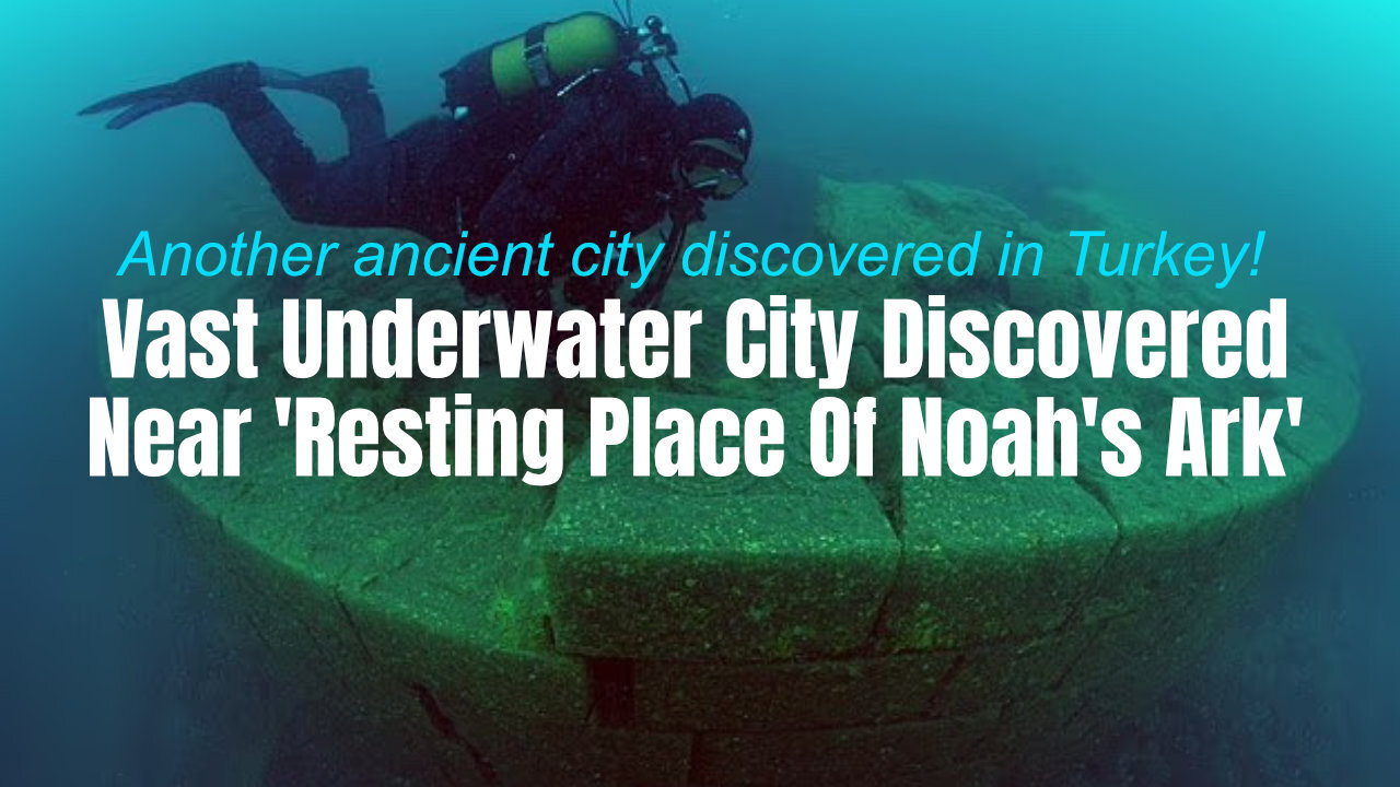 Vast Underwater City Discovered Near 'Resting Place Of Noah's Ark'