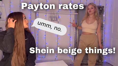 Brooke Marsden | Marsden it | beautybrooke | Payton rates my Shein beige things!