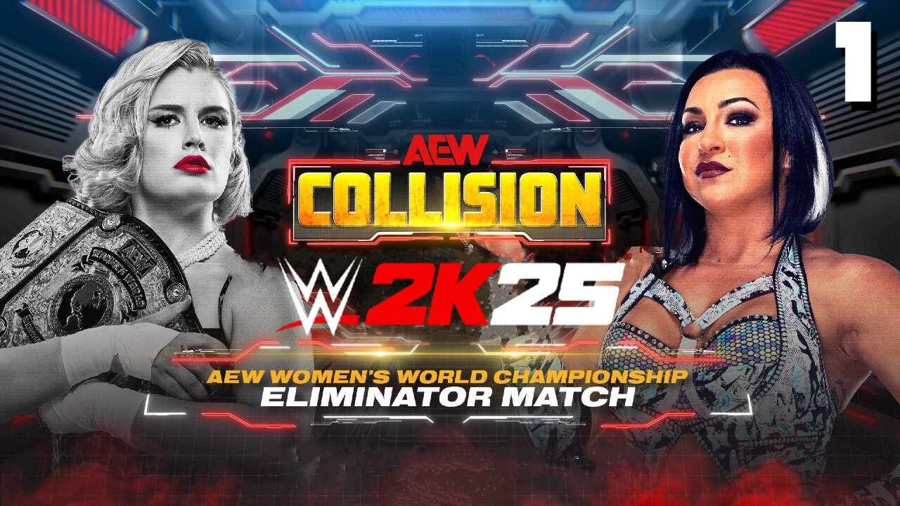 WWE 2K25 AEW Collision May 3rd - Match 1: Toni MELTS The Frost!