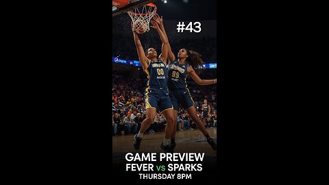 Game Preview: On Thursday, the Fever will host Sparks at home.