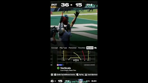 36 vs 15 #AllMadden #Madden25 #NFLmadden #madden