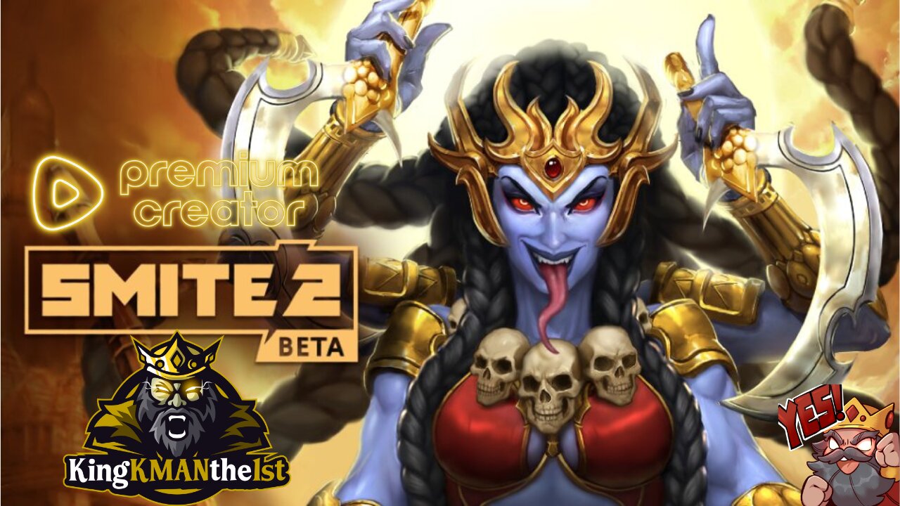 The Midnight Son of SMITE 2 is HERE | KALI is FINALLY HERE | Testing The Goddess of Destruction