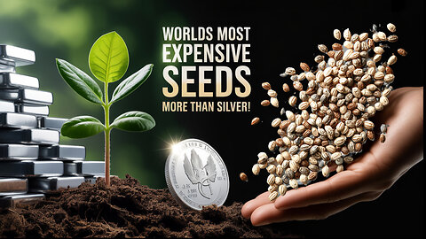 World most expensive seeds more ounc than sliver