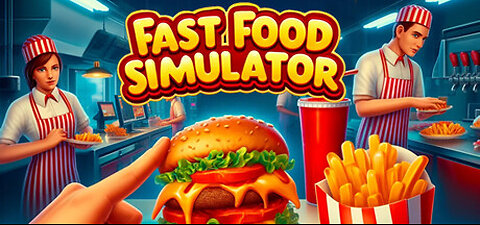 Flipping Burgers with the wife! Fast Food Sim! Regiment GG Charity Event!