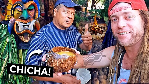 Drinking Chicha with Indigenous tribes of Costa Rica
