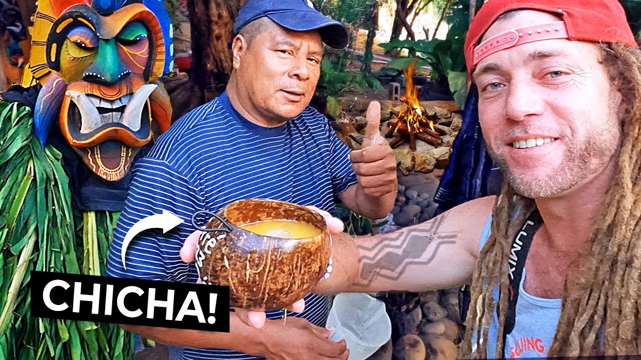 Drinking Chicha with Indigenous tribes of Costa Rica