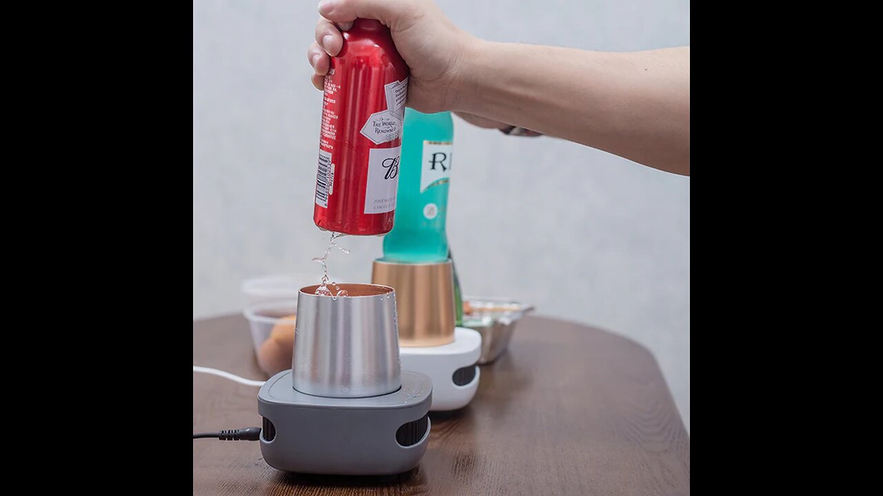 Keep Your Drinks Ice Cold All the Time with Super Fast Cup Cooler