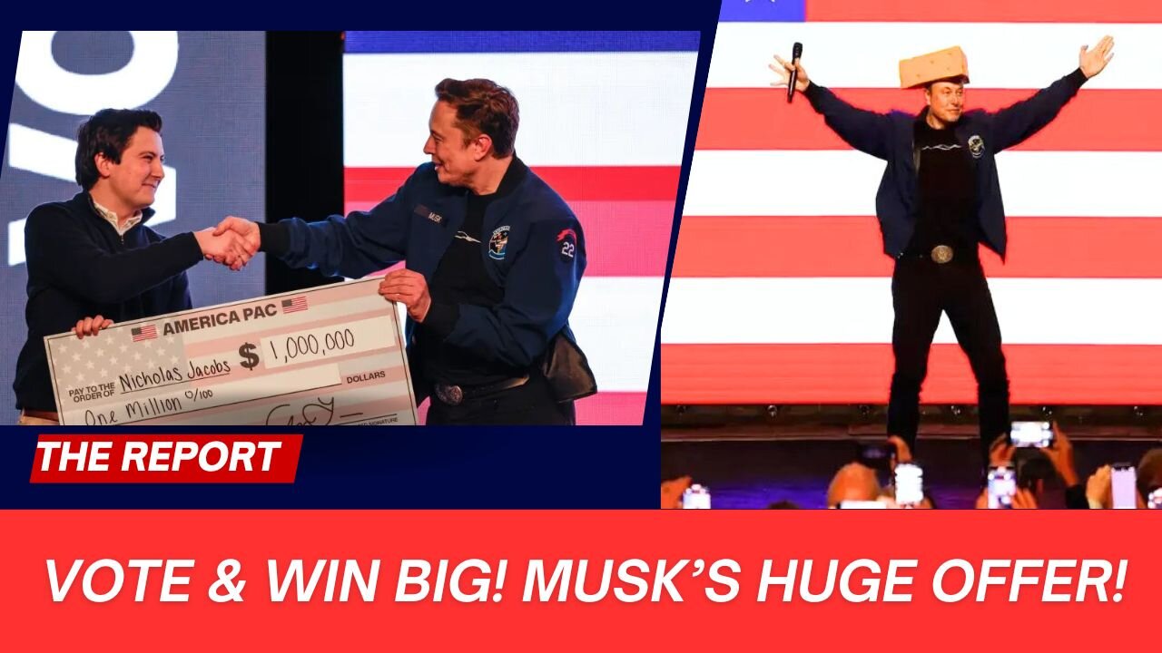 MASSIVE NEWS : Elon Tells Wisconsin: Win Thousands Just by Voting Tomorrow!