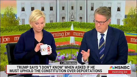 Joe Scarborough Struggles To Explain Why He's Mad At Trump Deporting Illegal Aliens Like Biden…Obama