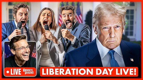 🚨Trump LIVE Now with MAJOR Announcement at White House—Reporters PANIC as 'LIBERATION DAY' Declared