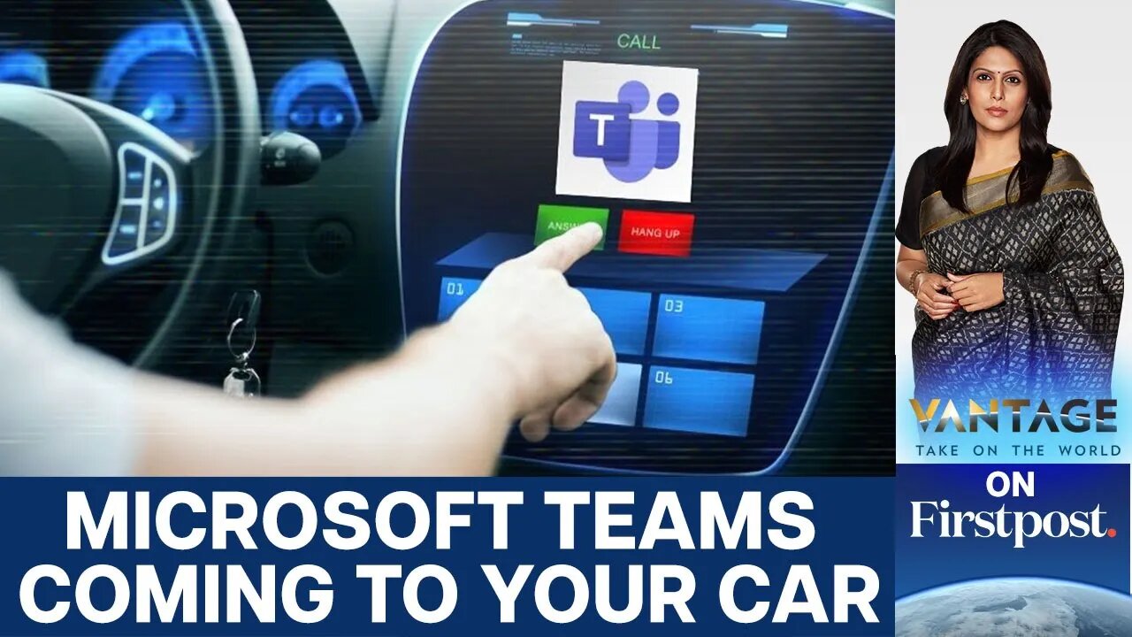 Mercedes-Benz Will Let You Attend Microsoft Teams Meeting While Driving | Vantage with Palki Sharma