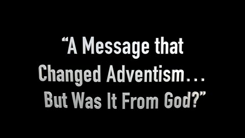 E. J. Waggoner and the Gospel that Wasn't; Part 2 of 3; Testimony Press Publications