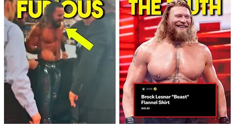 Seth Rollins Was FURIOUS...TRUTH Behind WWE Brock Lesnar RETURN...Goldberg Speech...Wrestling News