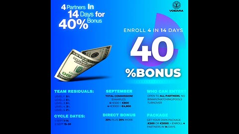 THE MOST PROFITABLE OFFER FROM VOIDARA: EARN +40% BONUS IN 14 DAYS! 🚀💰
