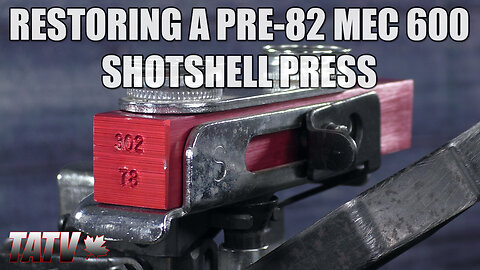 Restoring A MEC 600 Jr Pre-82 Shotshell Press