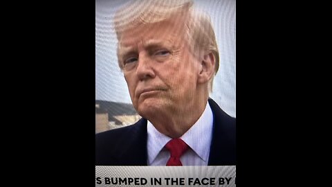 Trump hit in the face by microphone. There’s much more to this….