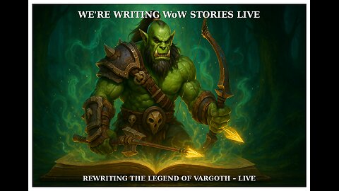 🧠💥 LIVE: Rewriting WoW Lore From the Ground Up – VARGOTH RETURNS 🧙🔥