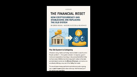 The financial system is collapsing. Crypto and stablecoins are the reset. Here’s how to escape