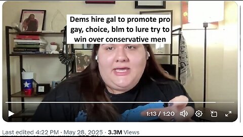 Dems choose Olivia Julianna to win male vote; is pro gay, pro choice, pro blm. Will it work?