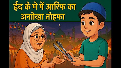 ईद के मेले में आरिफ का अनमोल तोहफा | Heart Touching Eid Story for Kids | Hindi Moral Story