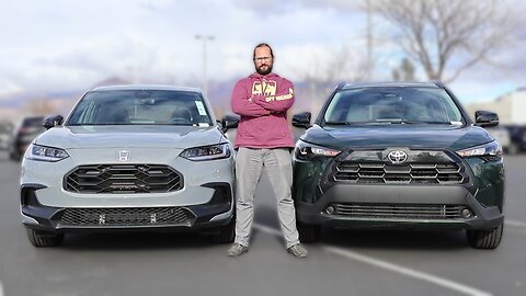 AFFORDABLE SHOWDOWN! //2026 Honda HR-V vs 2026 Toyota Corolla Cross//