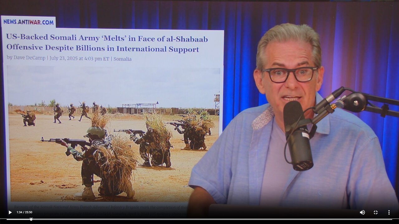 Billion $ US backed Somali Army defeated against Al Shabaab offensive▮The Jimmy Dore Show