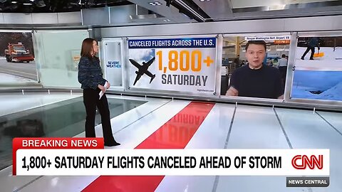 1,800+ flights canceled as historic winter storm heads for US