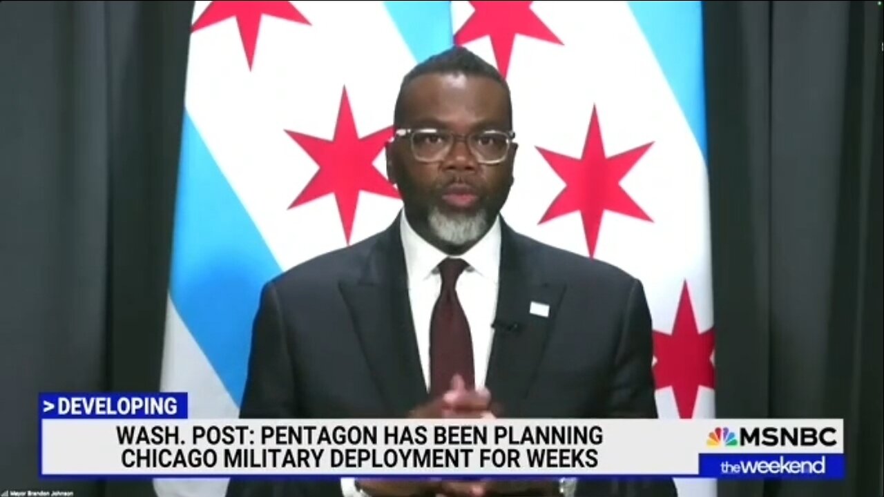 Chicago Mayor Claims Trump Declared War Against Poor People
