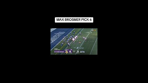 Brosmer does his best Nine impersonation in his Vikings debut!
