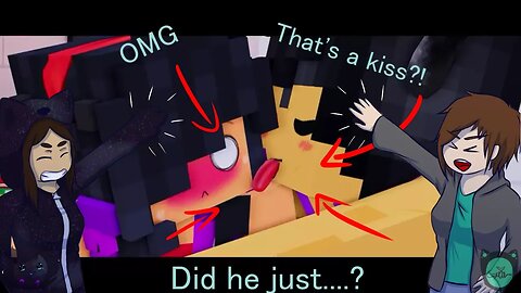 They're Adorable!!! || Grin reacts to Aphmau ft. Space Bubbles