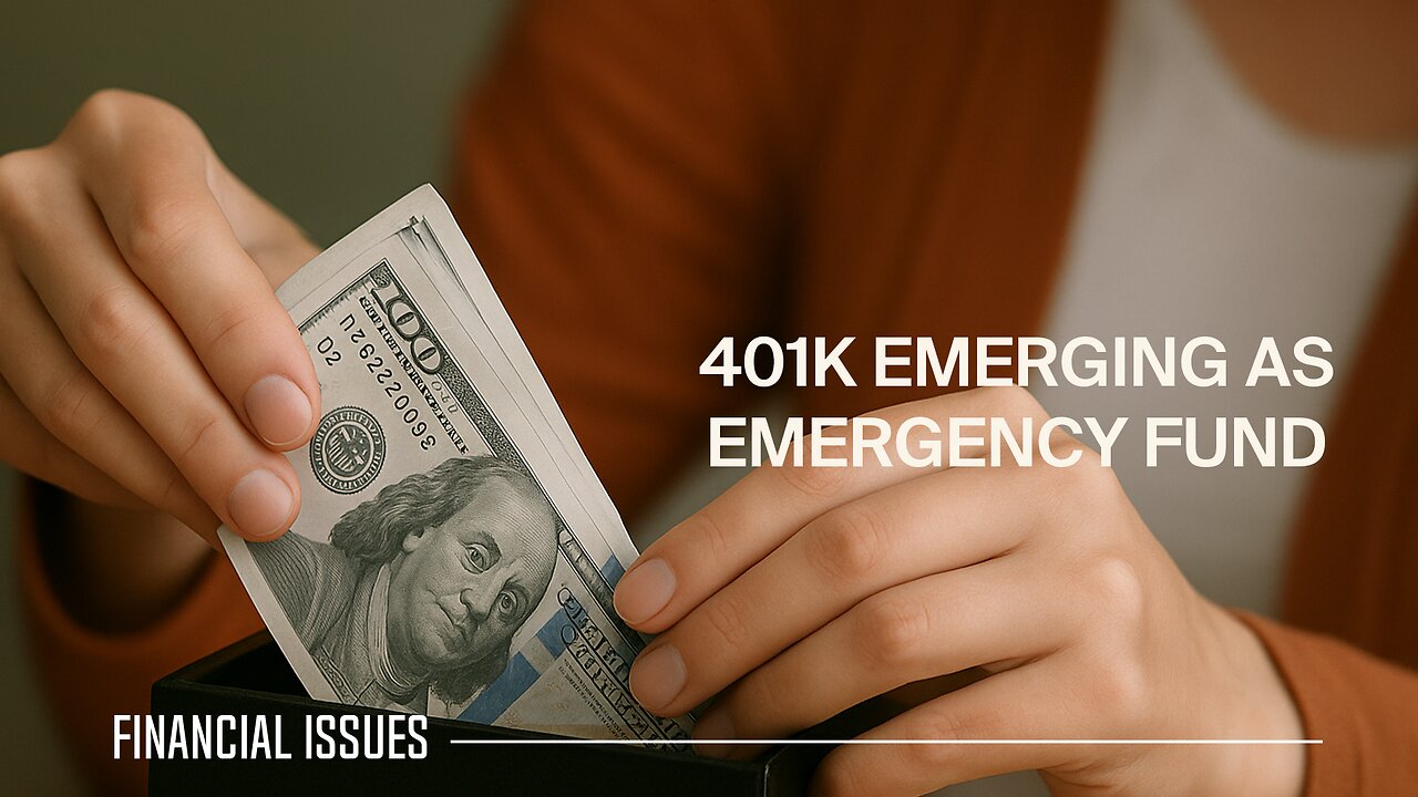More Americans Turning to 401(k) Savings for Emergency Relief