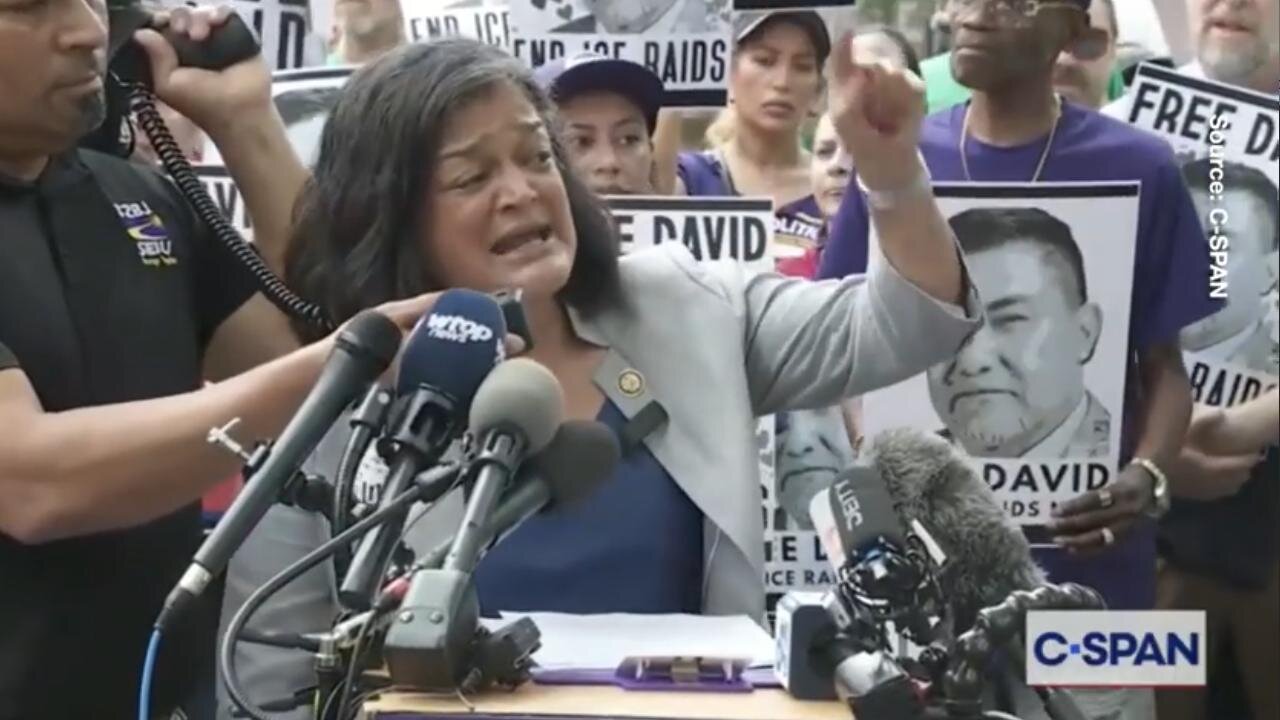 UNHINGED Far-left Dem Pramila Jayapal Accuses NG of Attacking "Peaceful" L.A. Rioters ~ Breitbart 6.10.25