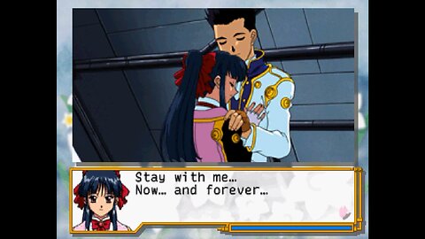 Lets play Sakura Wars 2 / Sakura Taisen 2 English (Saturn) p29 pep talk before the final battle!
