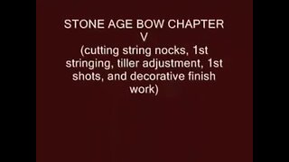 PRIMITIVE SURVIVAL, Stone Bow Making With A Shaving Horse 5