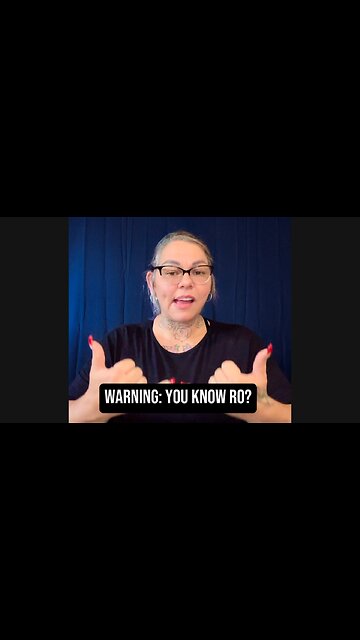 Warning: Ya Know RO Still On? 🤔 #ASL #deaf #signlanguage
