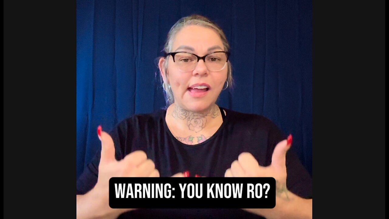 Warning: Ya Know RO Still On? 🤔 #ASL #deaf #signlanguage