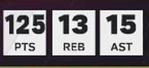 NBA 2K25 125 Points TD