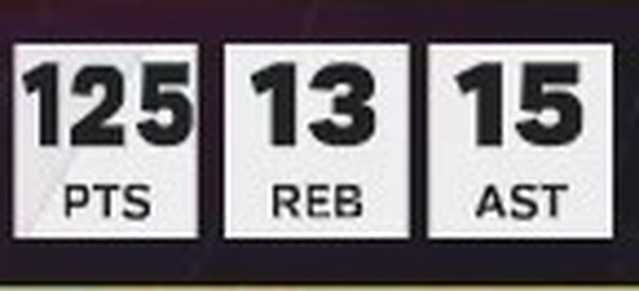 NBA 2K25 125 Points TD