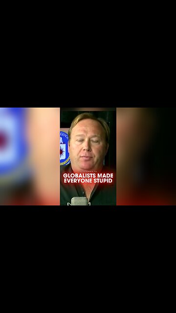 Alex Jones: Globalists Made Most Humans Retarded - 9/27/12