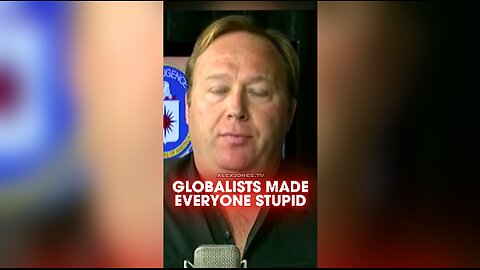 Alex Jones: Globalists Made Most Humans Retarded - 9/27/12