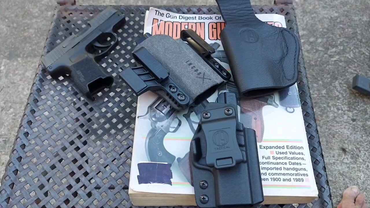 Pistol Holster ( IWB ) Comparison .